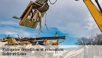 Entreprise démolition et évacuation 37 Indre-et-Loire  WR Démolition