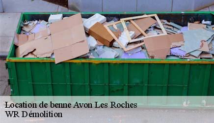 Location de benne  avon-les-roches-37220 WR Démolition