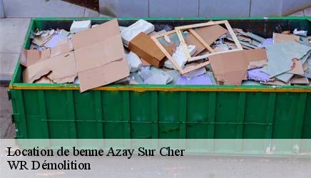 Location de benne  azay-sur-cher-37270 WR Démolition