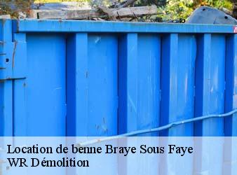 Location de benne  braye-sous-faye-37120 WR Démolition