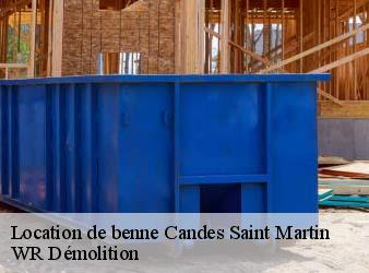 Location de benne  candes-saint-martin-37500 WR Démolition