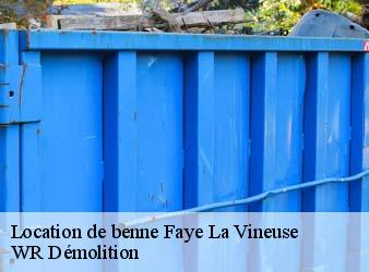 Location de benne  faye-la-vineuse-37120 WR Démolition