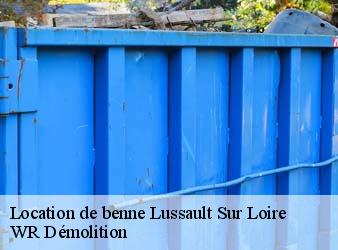 Location de benne  lussault-sur-loire-37400 WR Démolition