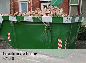 Location de benne  luzille-37150 WR Démolition