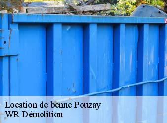 Location de benne  pouzay-37800 WR Démolition