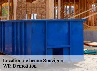 Location de benne  souvigne-37330 WR Démolition