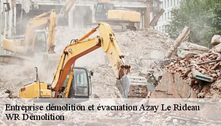 Entreprise démolition et évacuation  azay-le-rideau-37190 WR Démolition