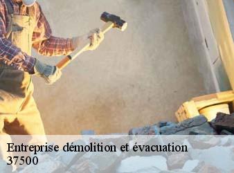 Entreprise démolition et évacuation  riviere-37500 WR Démolition