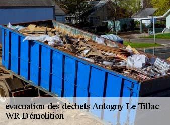 évacuation des déchets  antogny-le-tillac-37800 WR Démolition