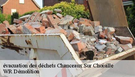 évacuation des déchets  chanceaux-sur-choisille-37390 WR Démolition