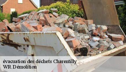 évacuation des déchets  charentilly-37390 WR Démolition