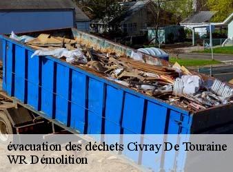 évacuation des déchets  civray-de-touraine-37150 WR Démolition