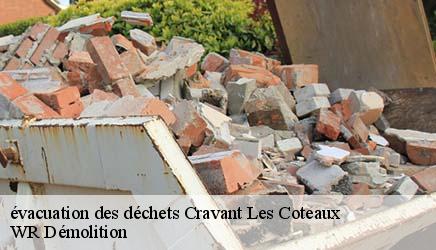 évacuation des déchets  cravant-les-coteaux-37500 WR Démolition