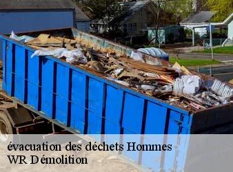 évacuation des déchets  hommes-37340 WR Démolition