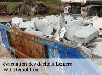évacuation des déchets  lemere-37120 WR Démolition