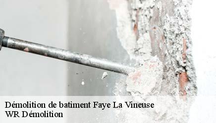 Démolition de batiment  faye-la-vineuse-37120 WR Démolition