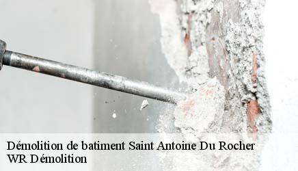 Démolition de batiment  saint-antoine-du-rocher-37360 WR Démolition