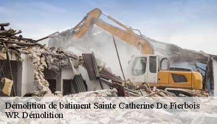 Démolition de batiment  sainte-catherine-de-fierbois-37800 WR Démolition