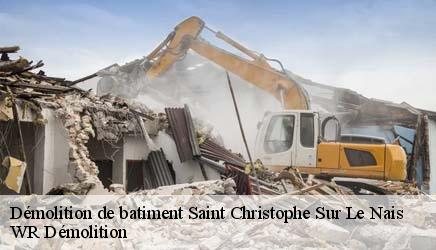 Démolition de batiment  saint-christophe-sur-le-nais-37370 WR Démolition