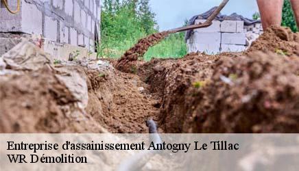 Entreprise d'assainissement  antogny-le-tillac-37800 WR Démolition