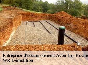 Entreprise d'assainissement  avon-les-roches-37220 WR Démolition