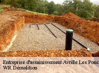 Entreprise d'assainissement  avrille-les-ponceaux-37340 WR Démolition