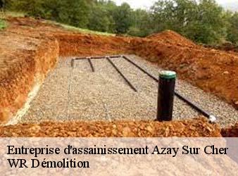 Entreprise d'assainissement  azay-sur-cher-37270 WR Démolition