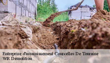 Entreprise d'assainissement  courcelles-de-touraine-37330 WR Démolition