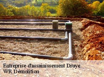 Entreprise d'assainissement  druye-37190 WR Démolition