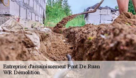 Entreprise d'assainissement  pont-de-ruan-37260 WR Démolition