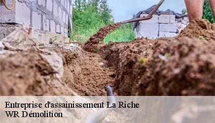 Entreprise d'assainissement  la-riche-37520 WR Démolition