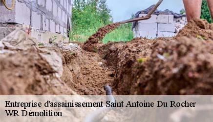 Entreprise d'assainissement  saint-antoine-du-rocher-37360 WR Démolition