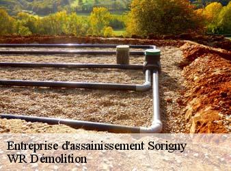 Entreprise d'assainissement  sorigny-37250 WR Démolition