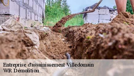 Entreprise d'assainissement  villedomain-37460 WR Démolition