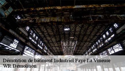 Démolition de bâtiment Industriel  faye-la-vineuse-37120 WR Démolition