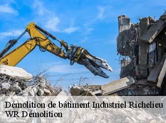 Démolition de bâtiment Industriel  richelieu-37120 WR Démolition